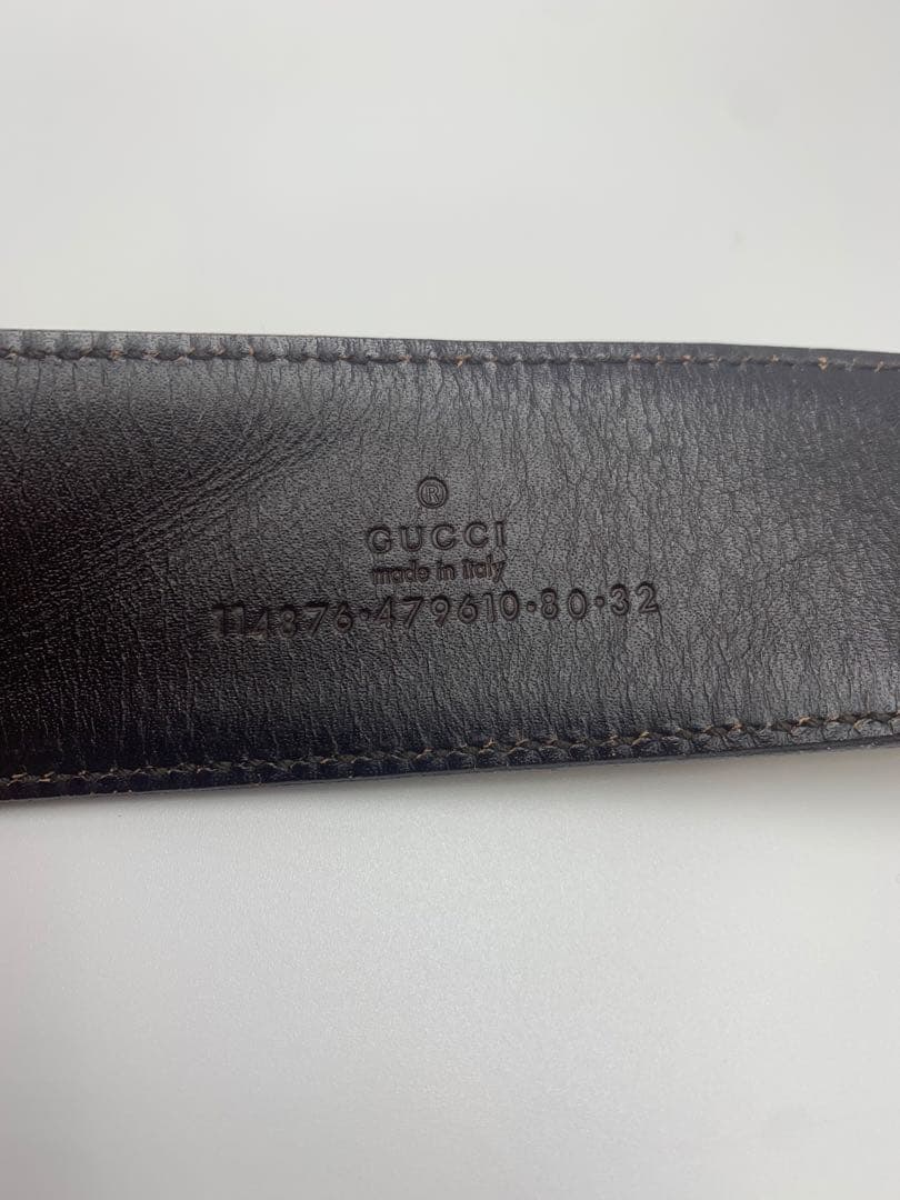 グッチ GUCCI GGパターン ベルト ブラウン/ベージュメンズ P55