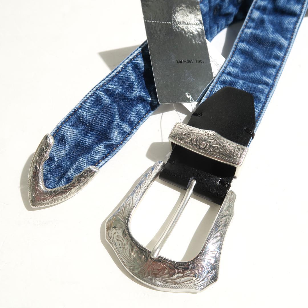 TOGA L BUCKLE BELT メタルバックルベルト