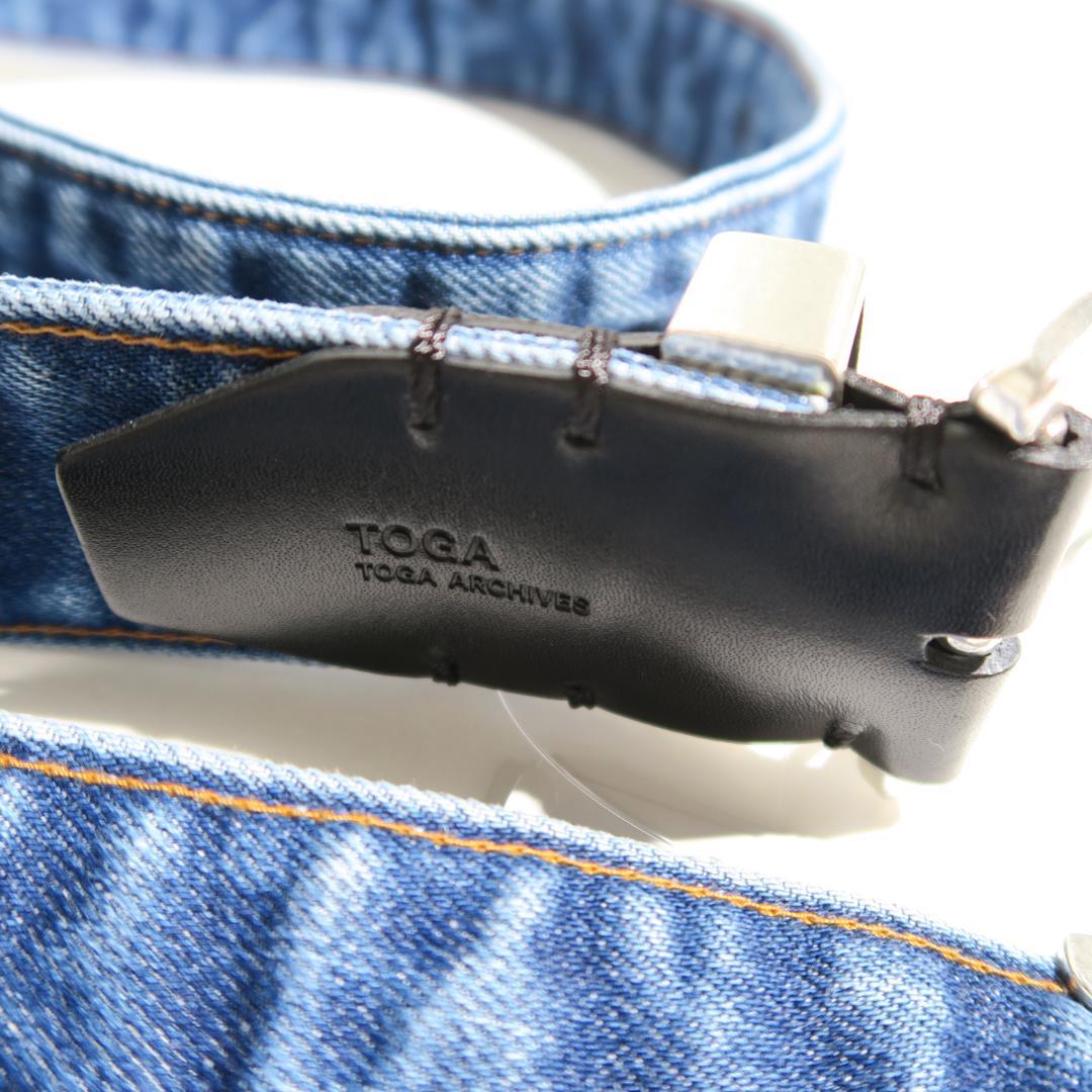 TOGA L BUCKLE BELT メタルバックルベルト