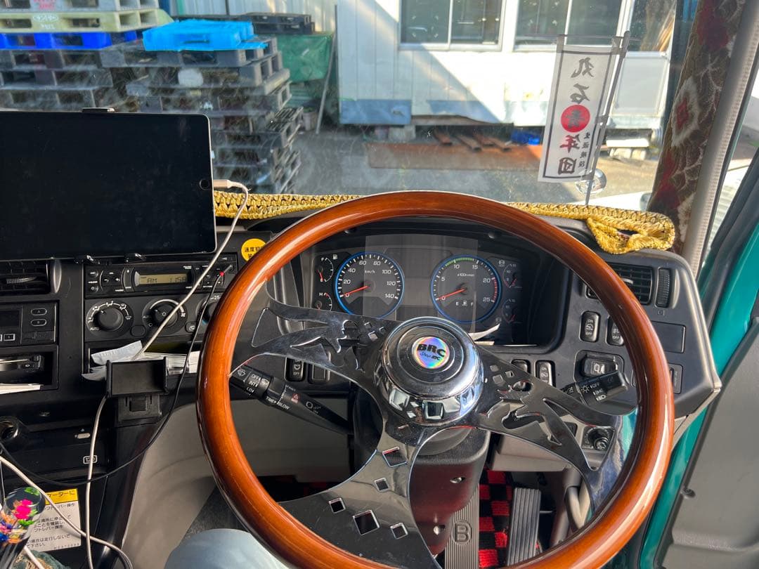 ビックリグ　ウッドハンドル スーパーグレート用ボス付！