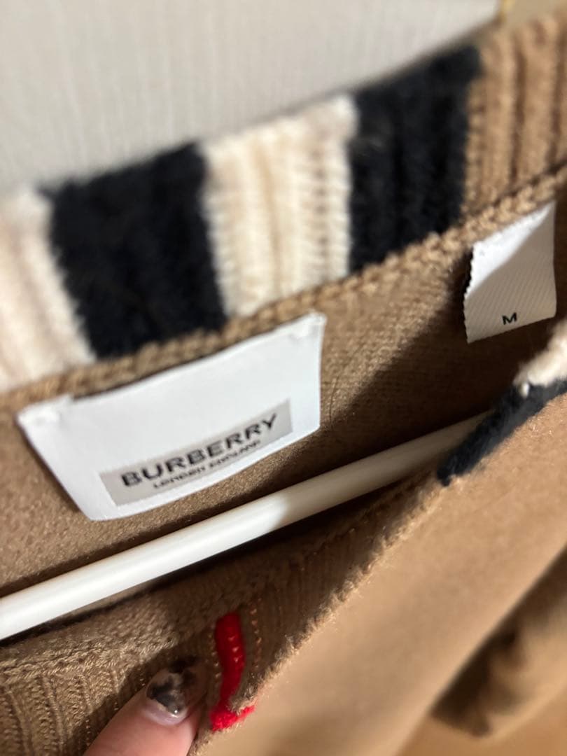 美品☆BURBERRY カシミア ニット M