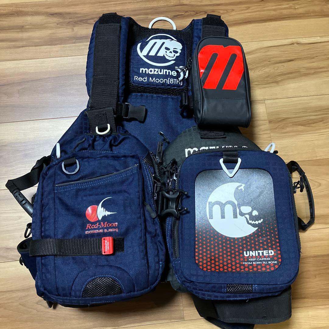 mazume Red Moon フィッシング用ライフジャケット
