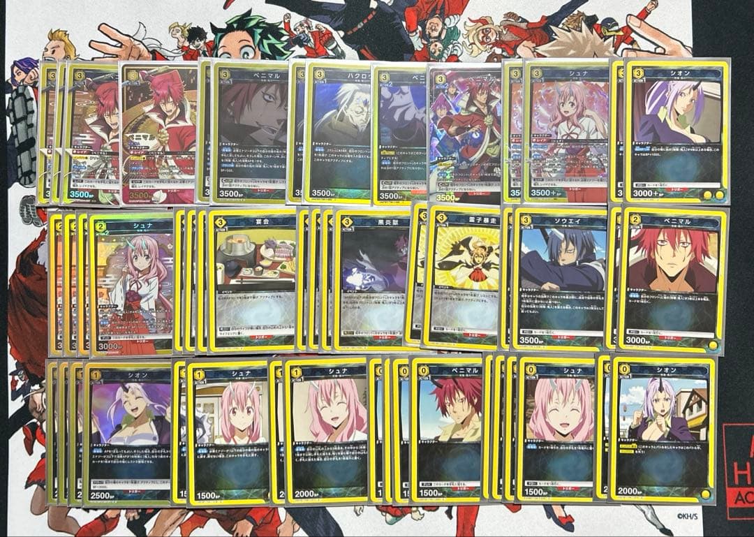 ユニオンアリーナ　転スラ　黄2デッキ