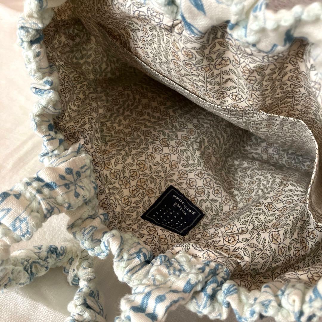 ミナペルホネン スキップバッグ レターオブフラワー タンバリン 新品未使用