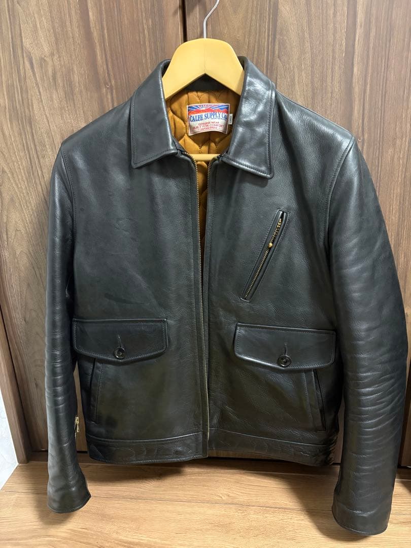 CALEE SUPPLY CO. ブラックレザージャケット L