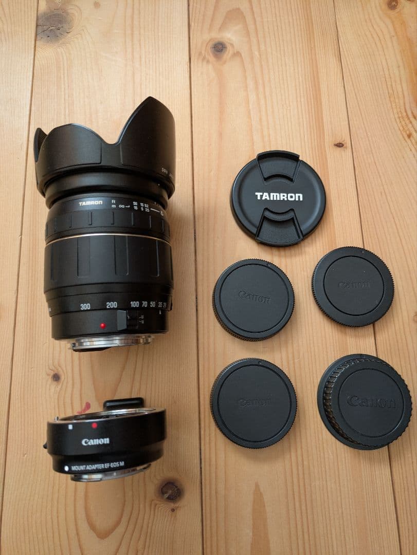 タムロン D185 AF 28-300mm CANONアダプターEF-EOS M