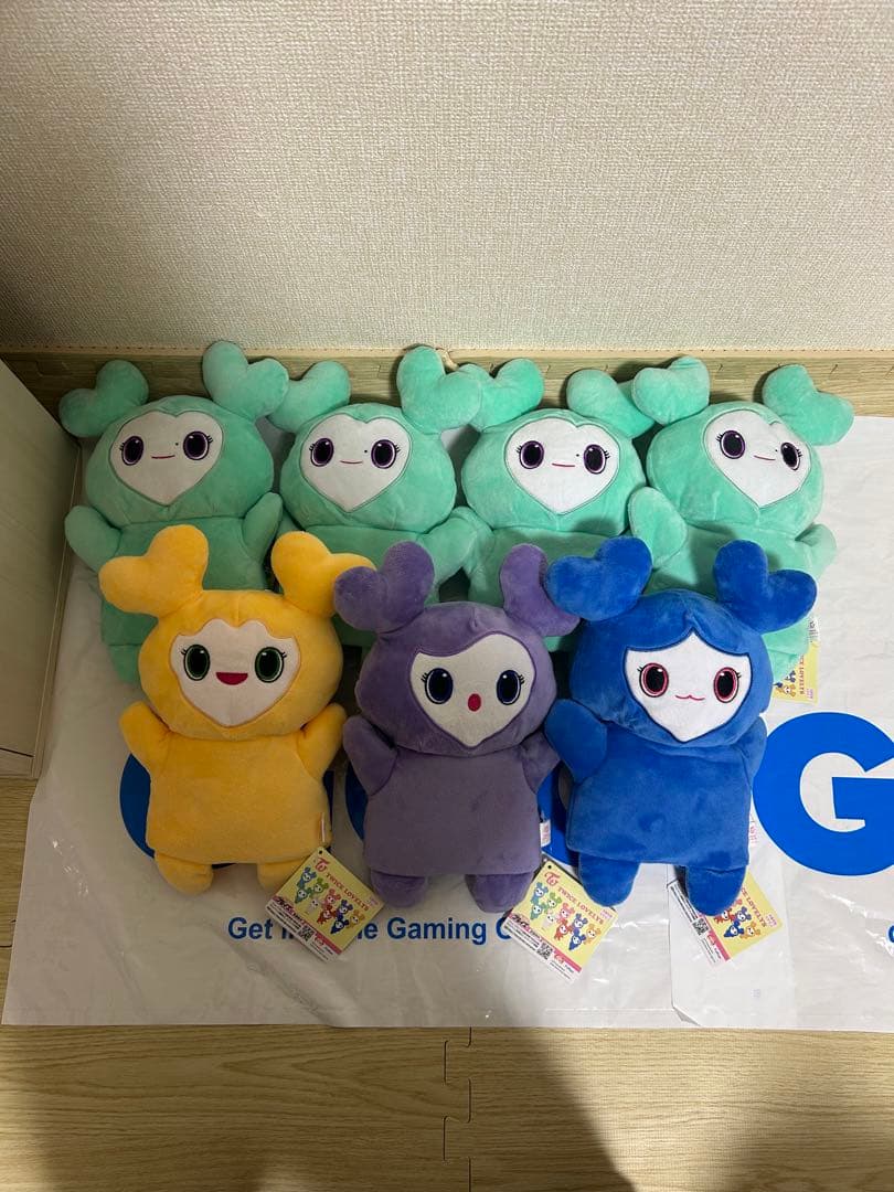 TWICE LOVELYS ぬいぐるみパペット パペット 7個セット