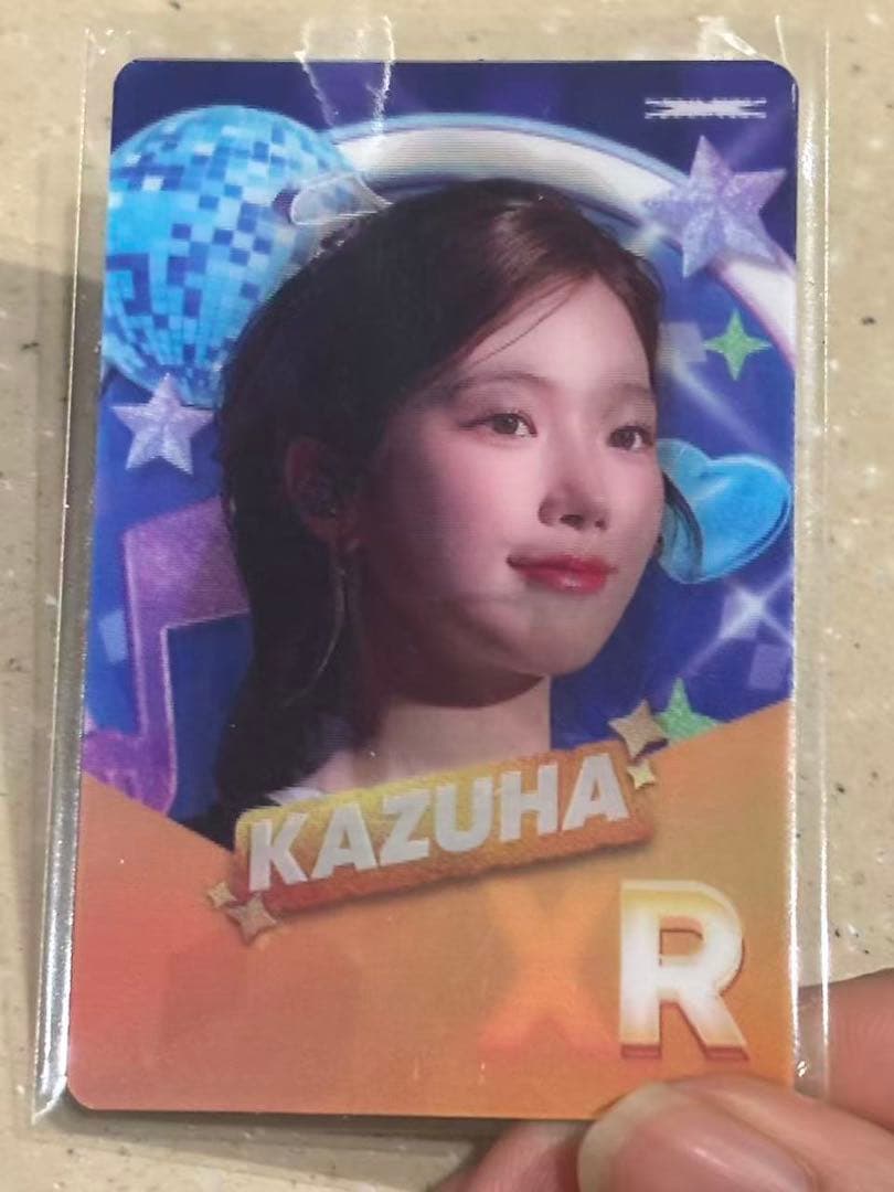 LE SSERAFIM ルセラ トレカ Rhythm Hive カズハ