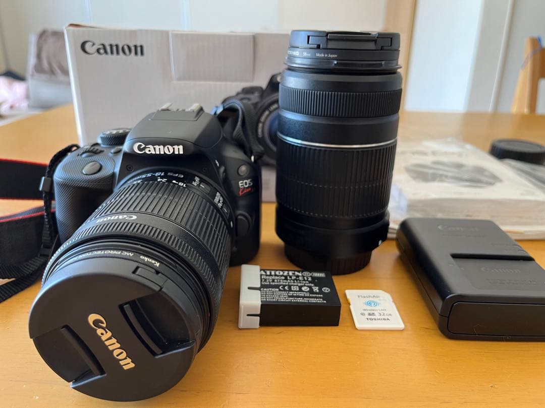 美品◆Canon EOS kiss x7 ダブルズームキット