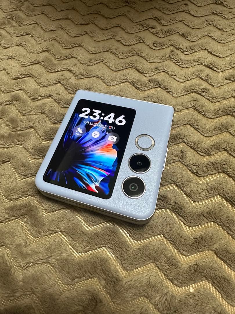 美品nubia Flip 2 A404ZT ブルー