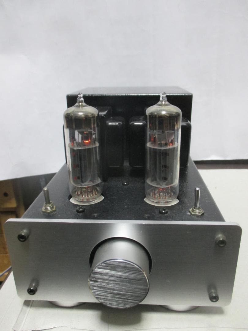 真空管アンプ 本体 真空管2本搭載 黒