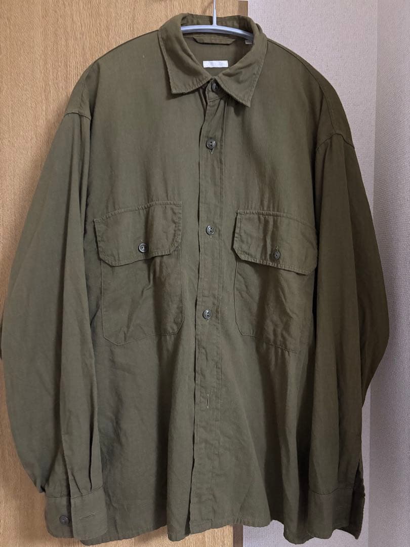 COMOLI ベタシャン CPO シャツ auralee stein yoke