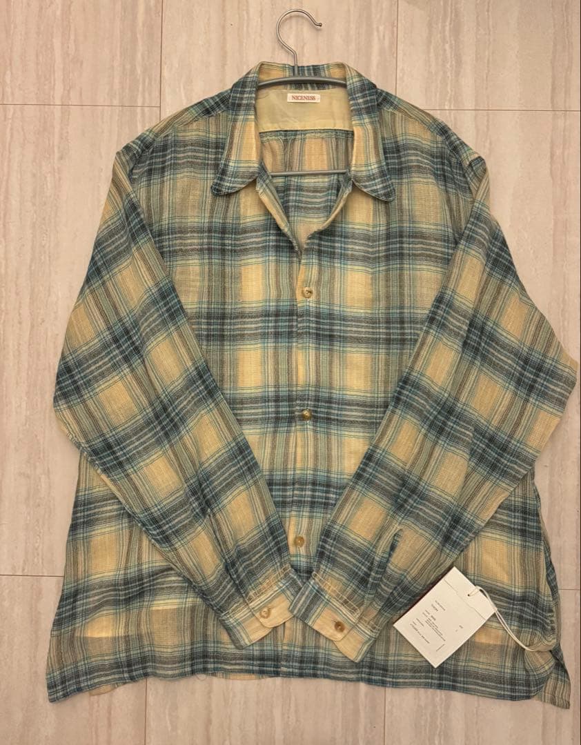 完売品 25aw niceness Open shirt THOM