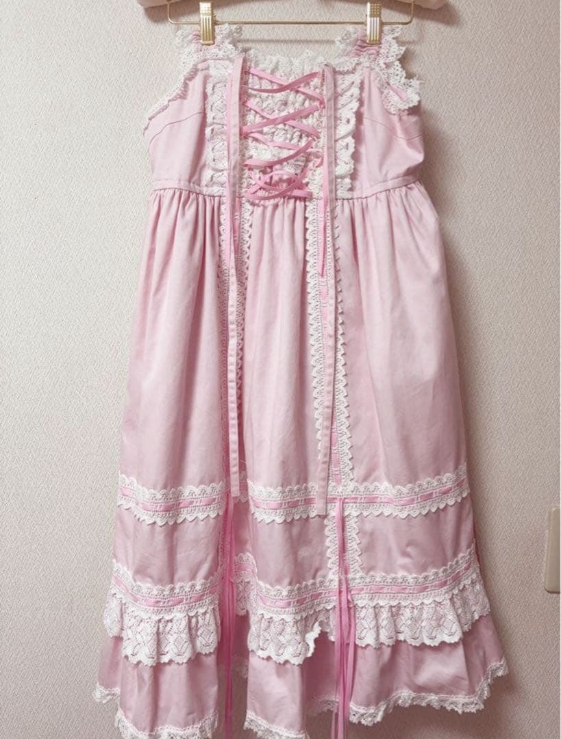 BABY ベビードールジャンパースカート ピンク レア アンジェリックプリティ