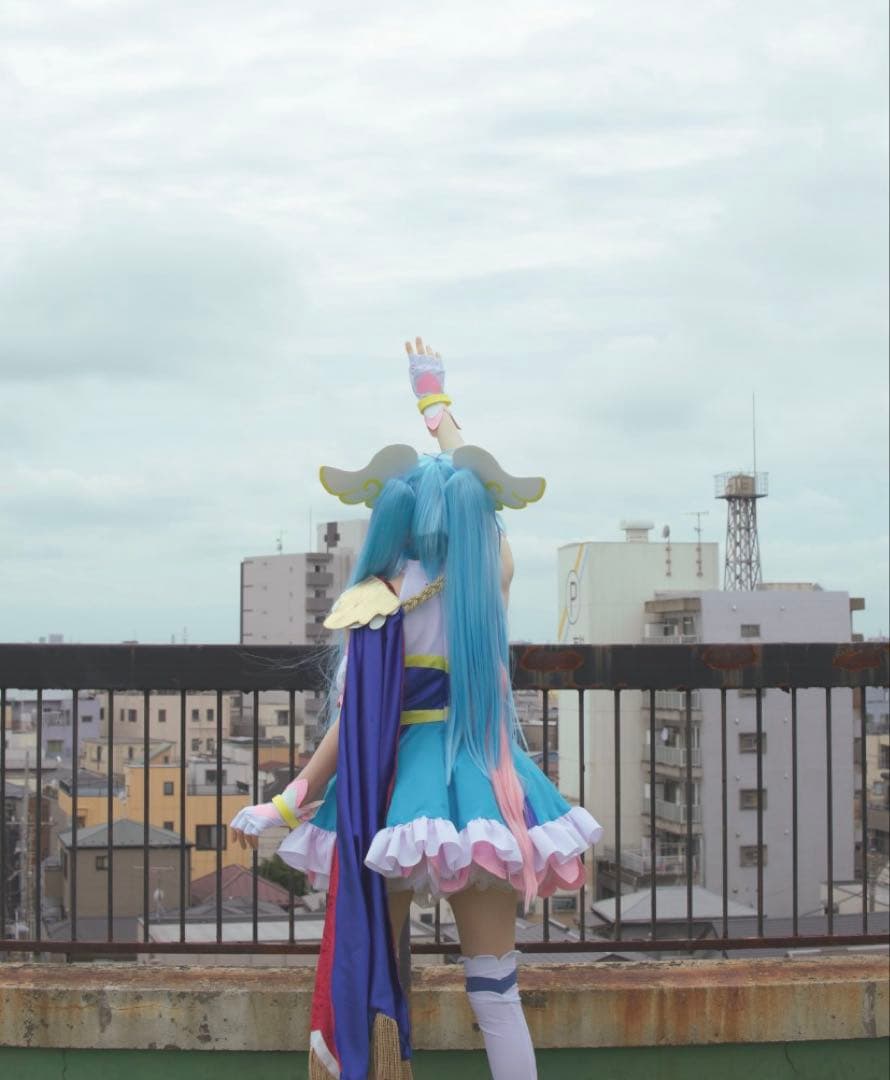 【ウィッグ付きフルセット】キュアスカイ コスプレ ひろがるスカイプリキュア