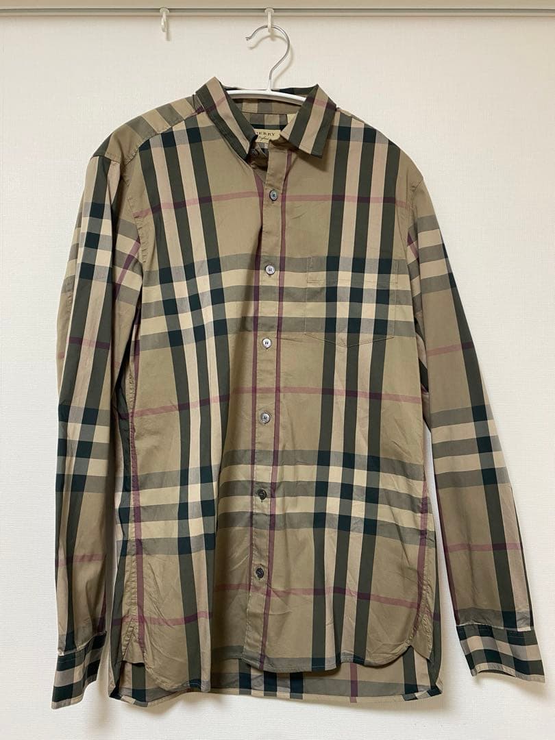 t*い様 【最終値下げ】バーバリー　BURBERRY チェックシャツ