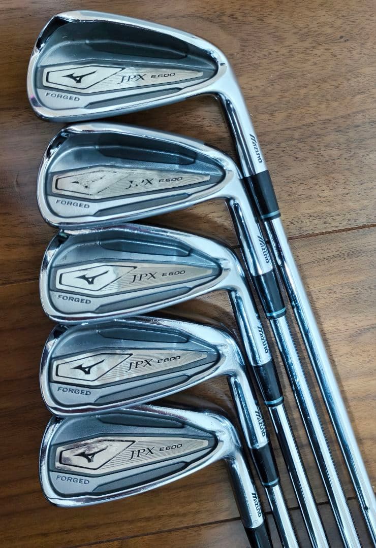 週末セール ミズノ JPX E600 フォージド アイアンセット5本6〜9.P