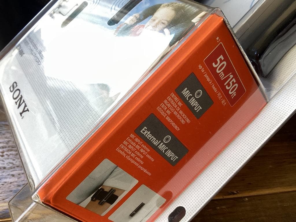 ★未使用/SONY/ソニー/ECM-AW4/ワイヤレスマイクロホン/付属品完備