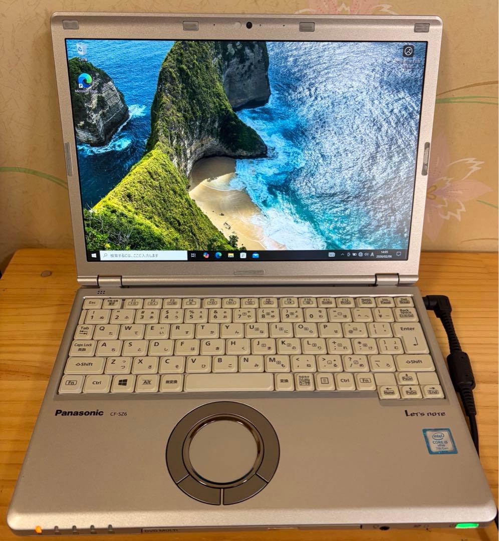 パナソニックLet’snote CF−SZ6RDQVS 10Pro初期化済み④