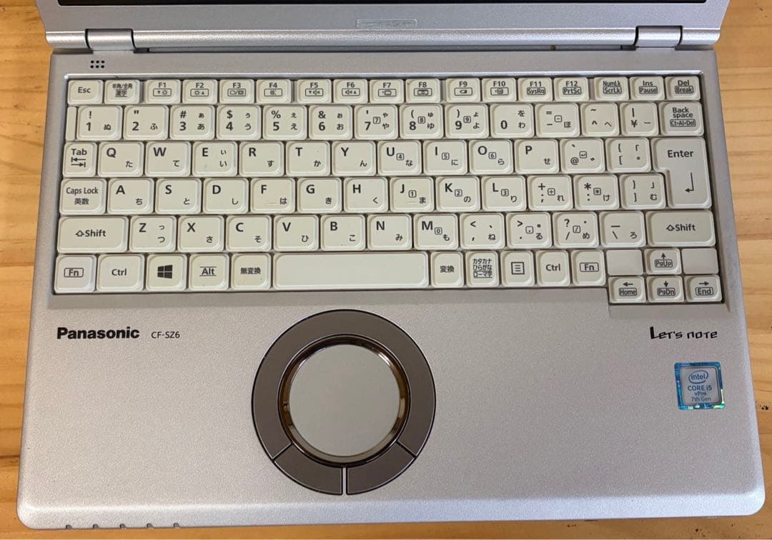 パナソニックLet’snote CF−SZ6RDQVS 10Pro初期化済み④