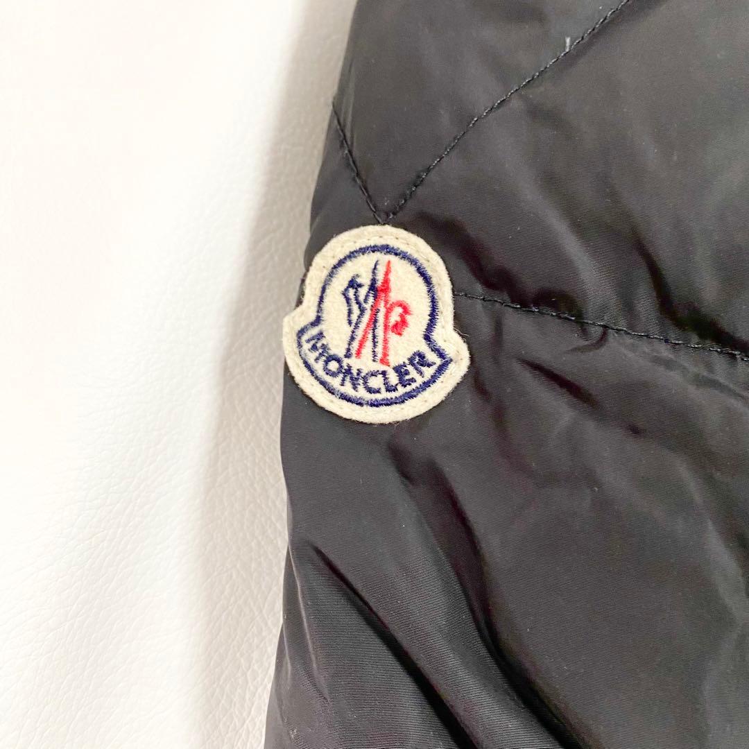 モンクレール　SERRE ダウンジャケット　フリル　フード付き　ドローコード