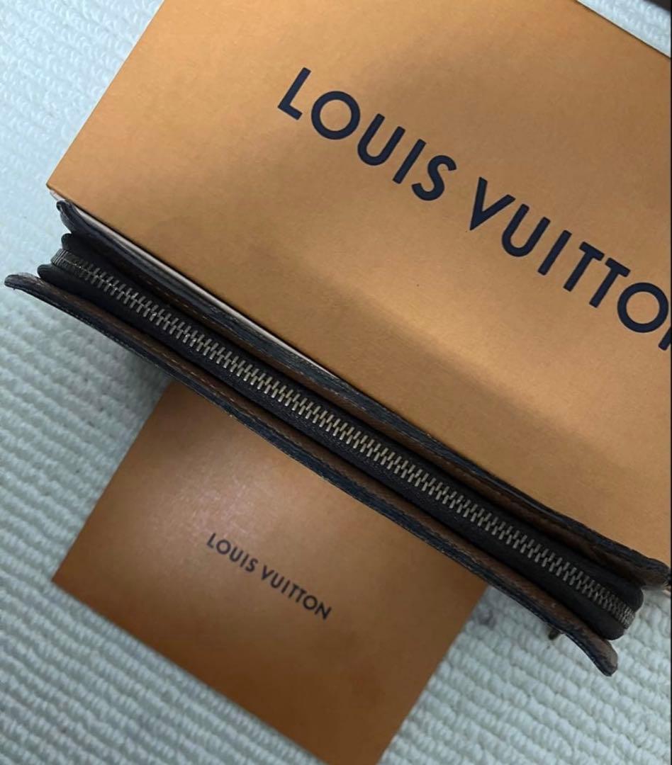 LOUIS VUITTON モノグラム ポルトモネジップ 長財布