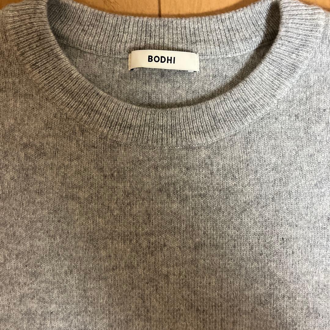 BODHI カシミヤ ヘビーウェイト スウェットシャツ　サイズ2