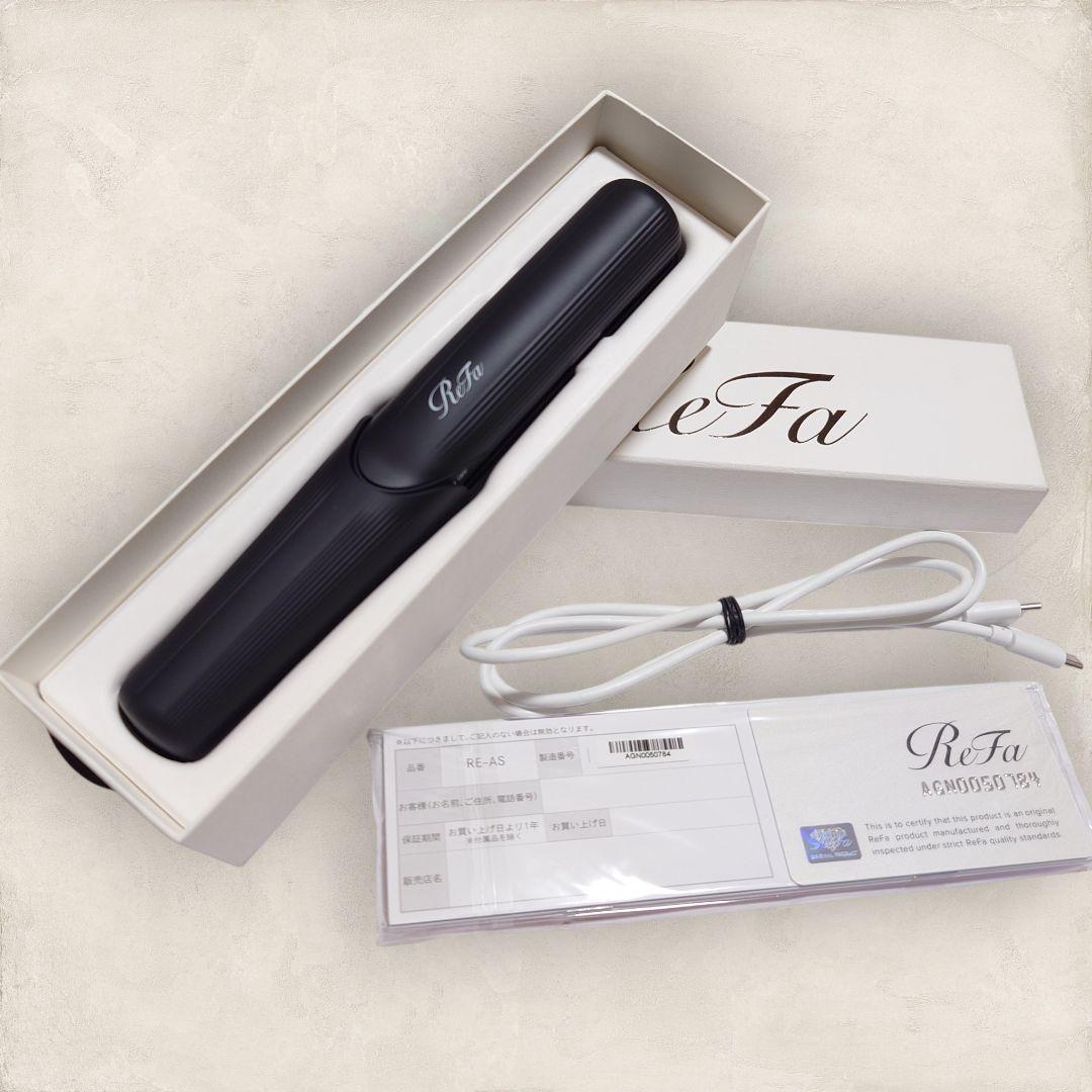 ✨極美品✨ リファフィンガーアイロン ST RE-AS-03A ブラック