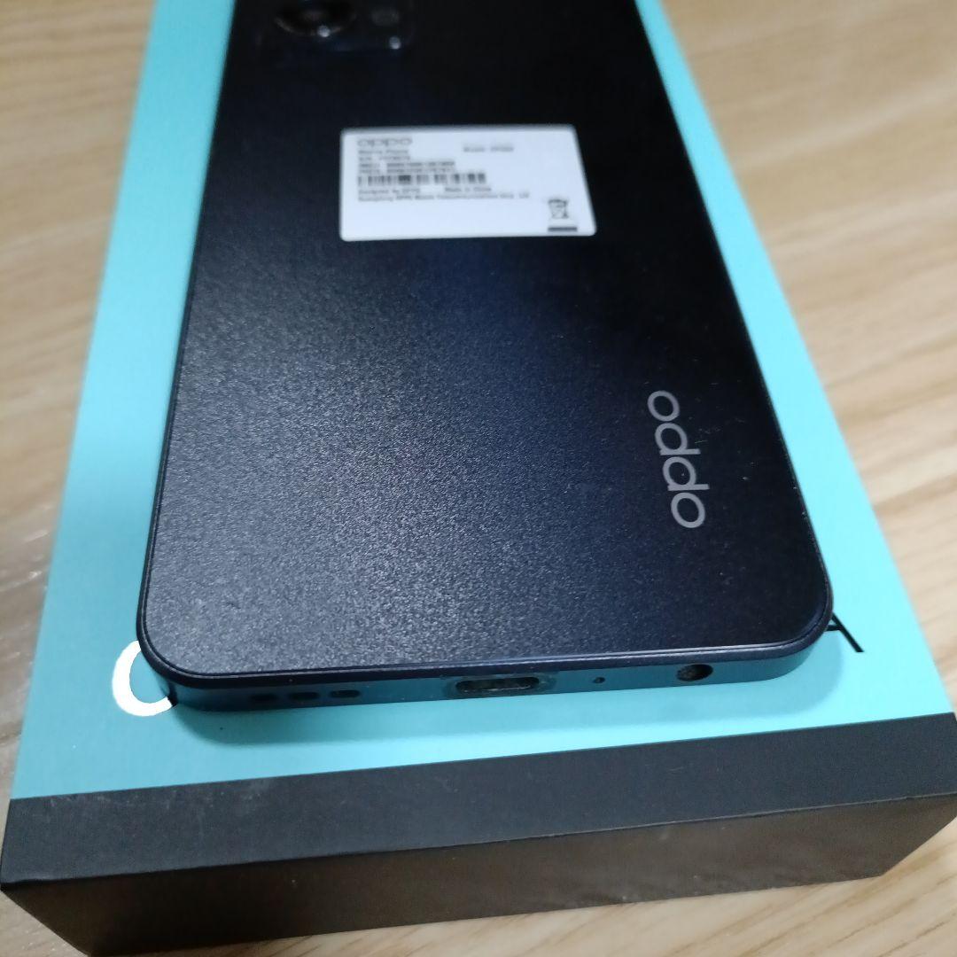 スマホ　OPPO　Reno7　本体　オッポ　ブラック