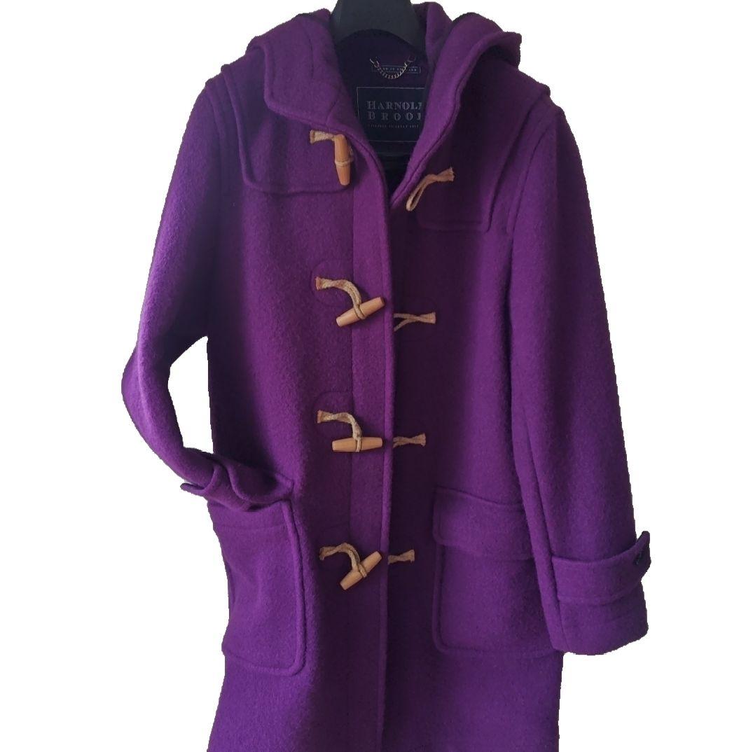 週末限定大幅値下げ！！高級９万　ダッフル　アーノルドブルック 　パープル　紫