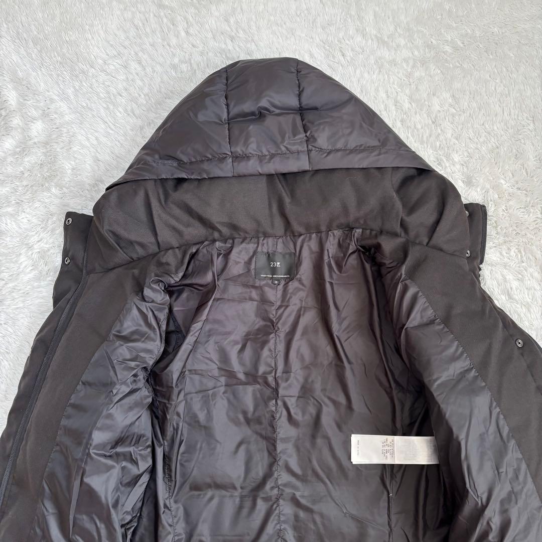 【人気モデル】23区 ニジュウサンク ダウンジャケット ダウンロングコート 38