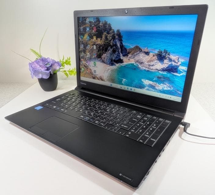 【美品】Win11✨高速128GB✨WEBカメラ✨すぐ使える✨ノートパソコン