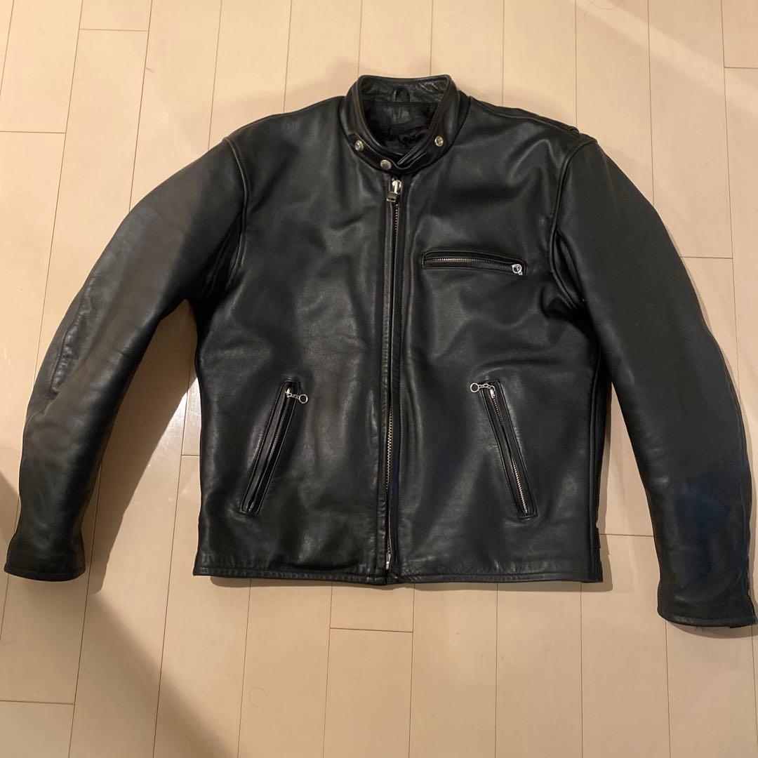 ブラックライダースジャケット NANKAI