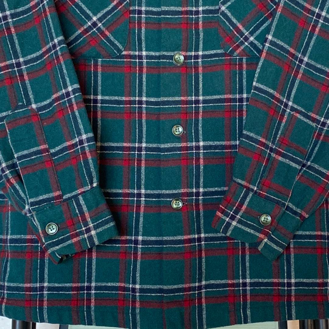 60s Pendleton ペンドルトン オープンカラー ボードシャツ usa製