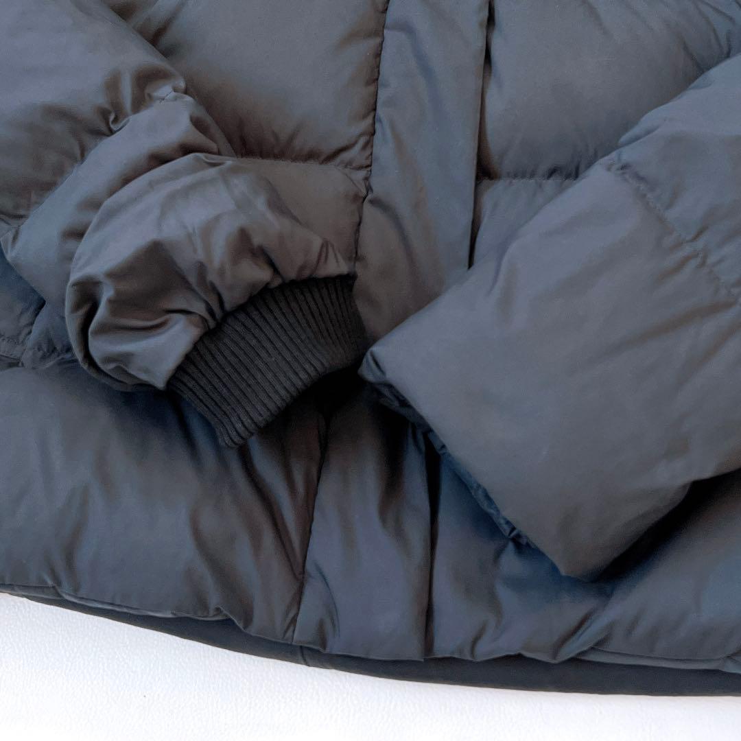 アーバンリサーチ　2way　ラビットフードファーダウンジャケット　ネイビーM