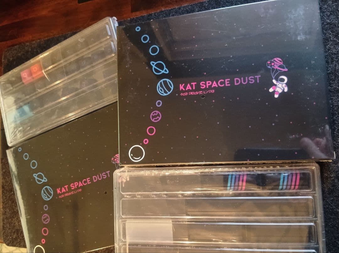 KAT Space Dust キーキャップ　セット　自作キーボード