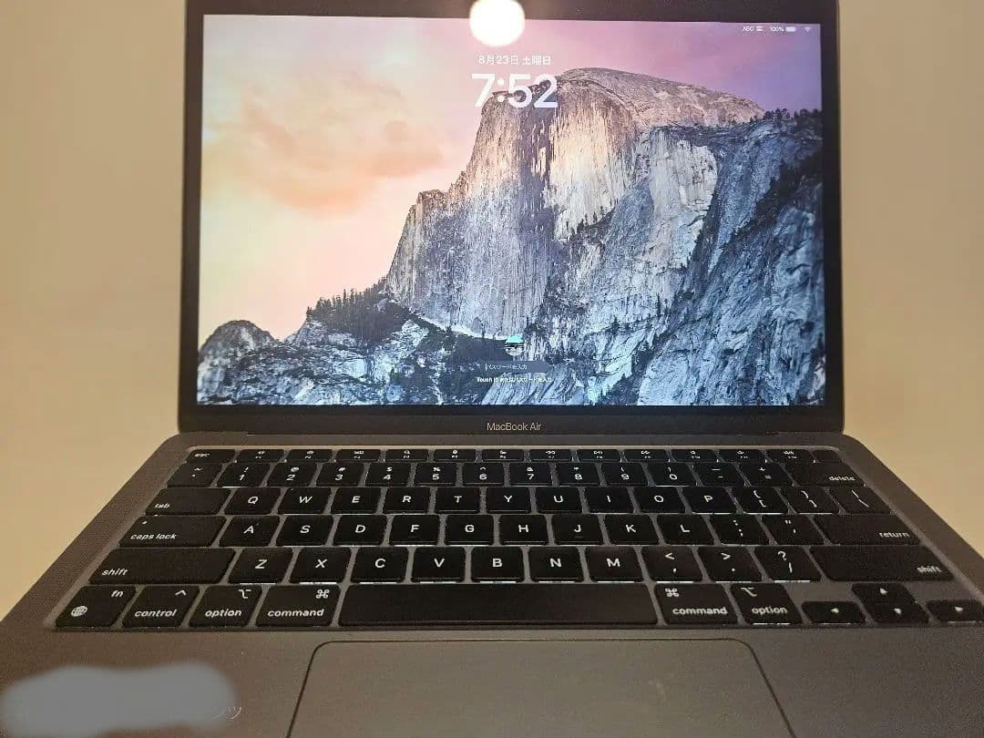 MacBook Air M1 16GBメモリ、512GBSSD、USキーボード