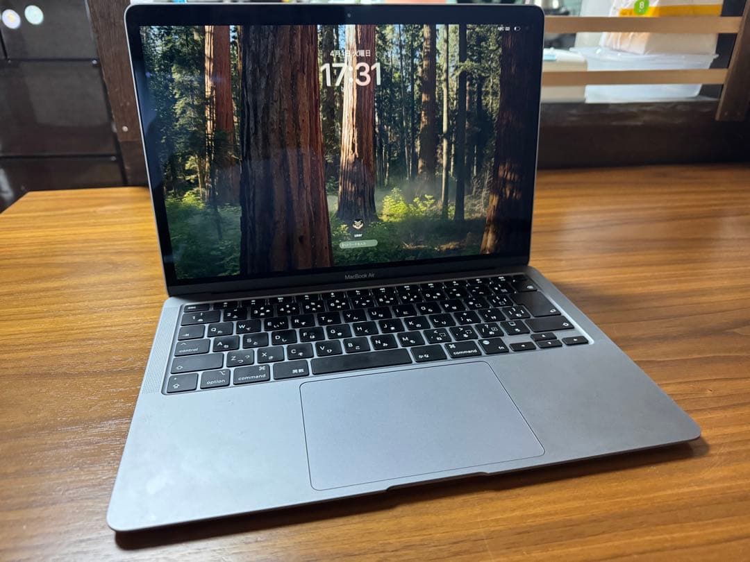 【美品】MacBook Air 13インチ　M1チップ　512GB容量　マウス付