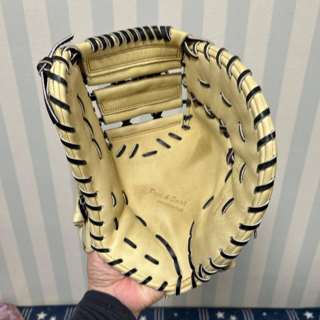 ZETT 軟式ファースト用グラブ ブラックステッチ