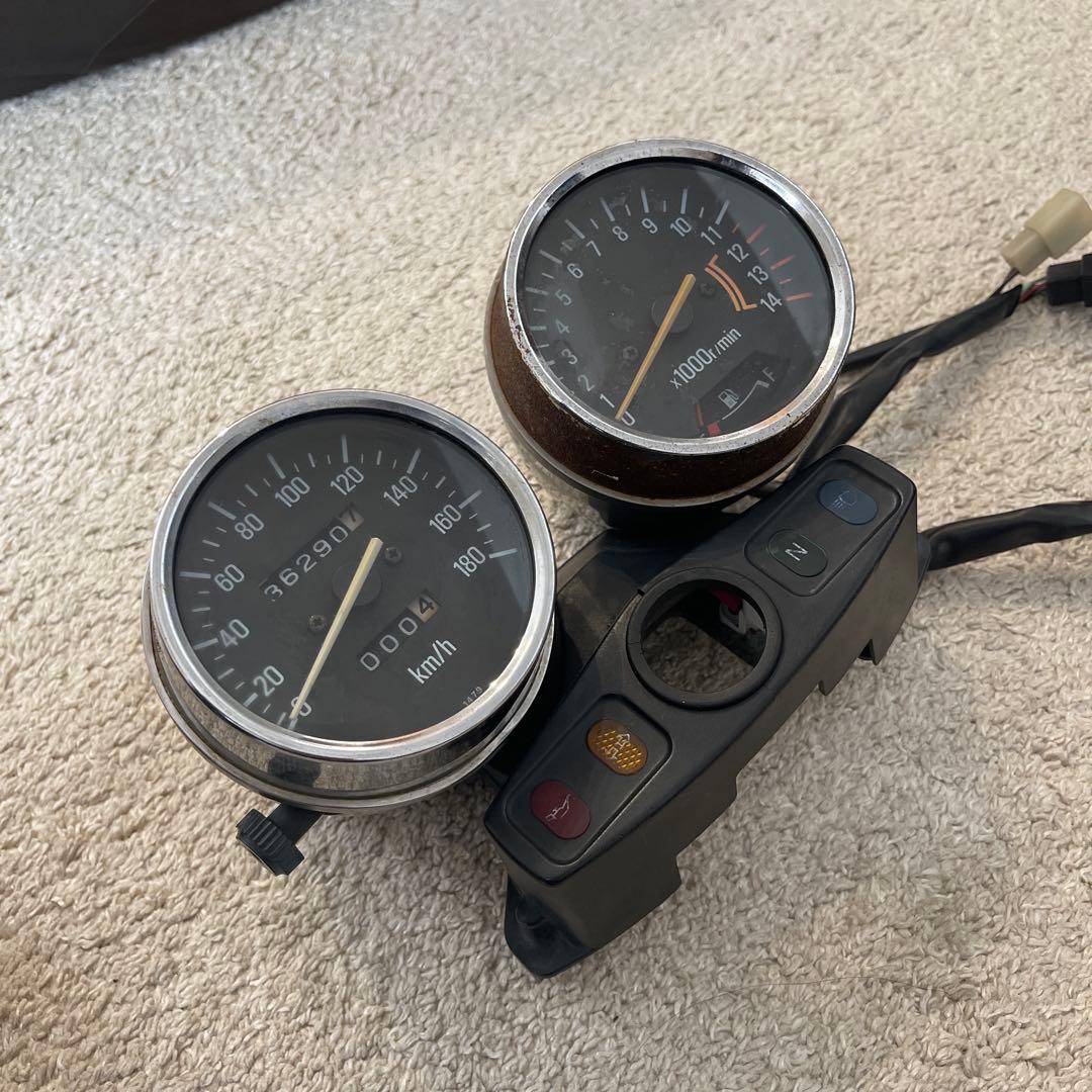 ゼファー400 砲弾メーター zephyr