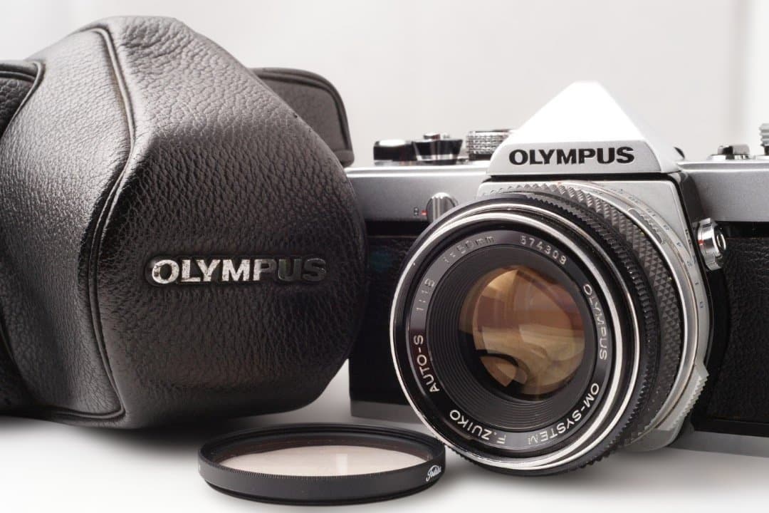 フィルムカメラ OLYMPUS M-1& OM-SYSTEM 50mm F/1.8