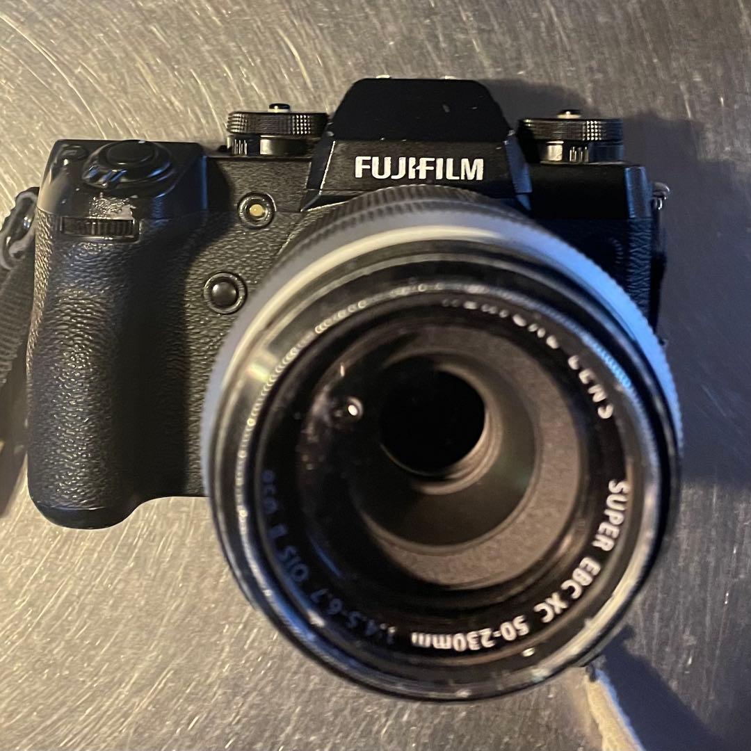 【ジャンク品】FUJIFILM X-H1 レンズフジノン50-230mmズーム付