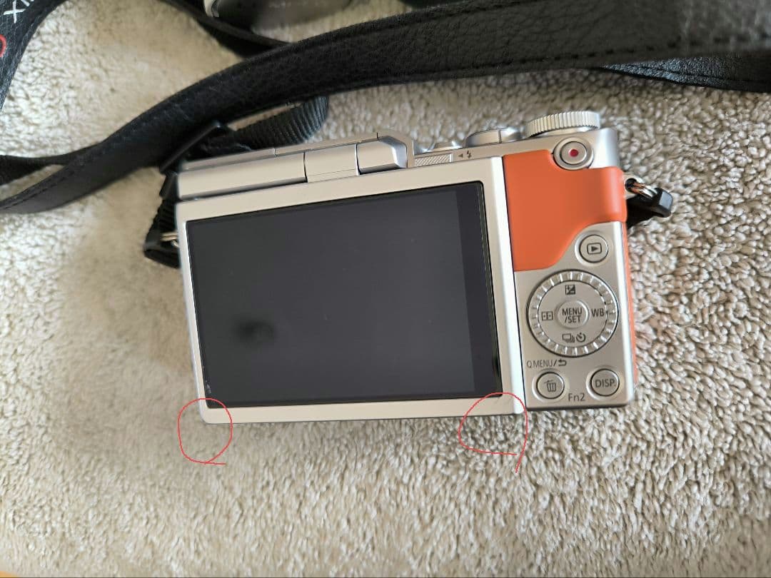 Panasonic LUMIX　DC-GF9W ミラーレスカメラ オレンジ