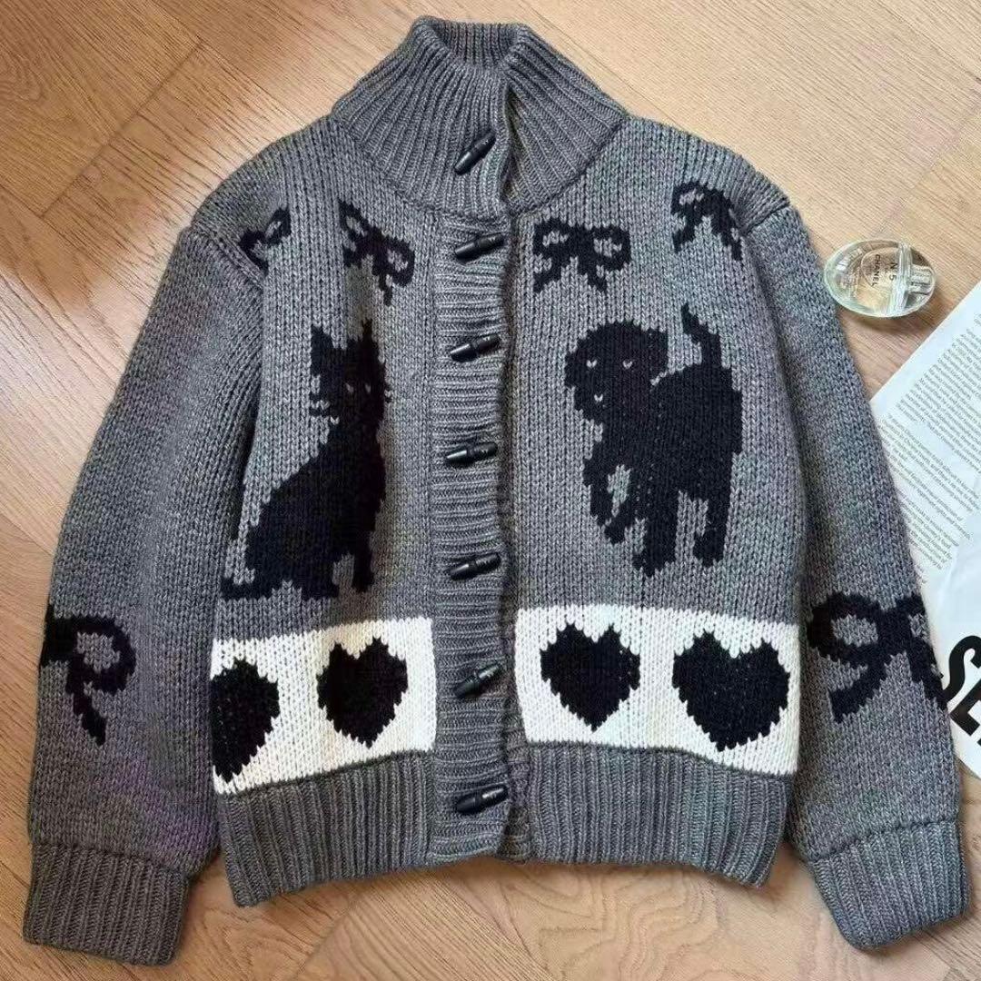 OPEN YY オープンワイワイ ウールカーディガン