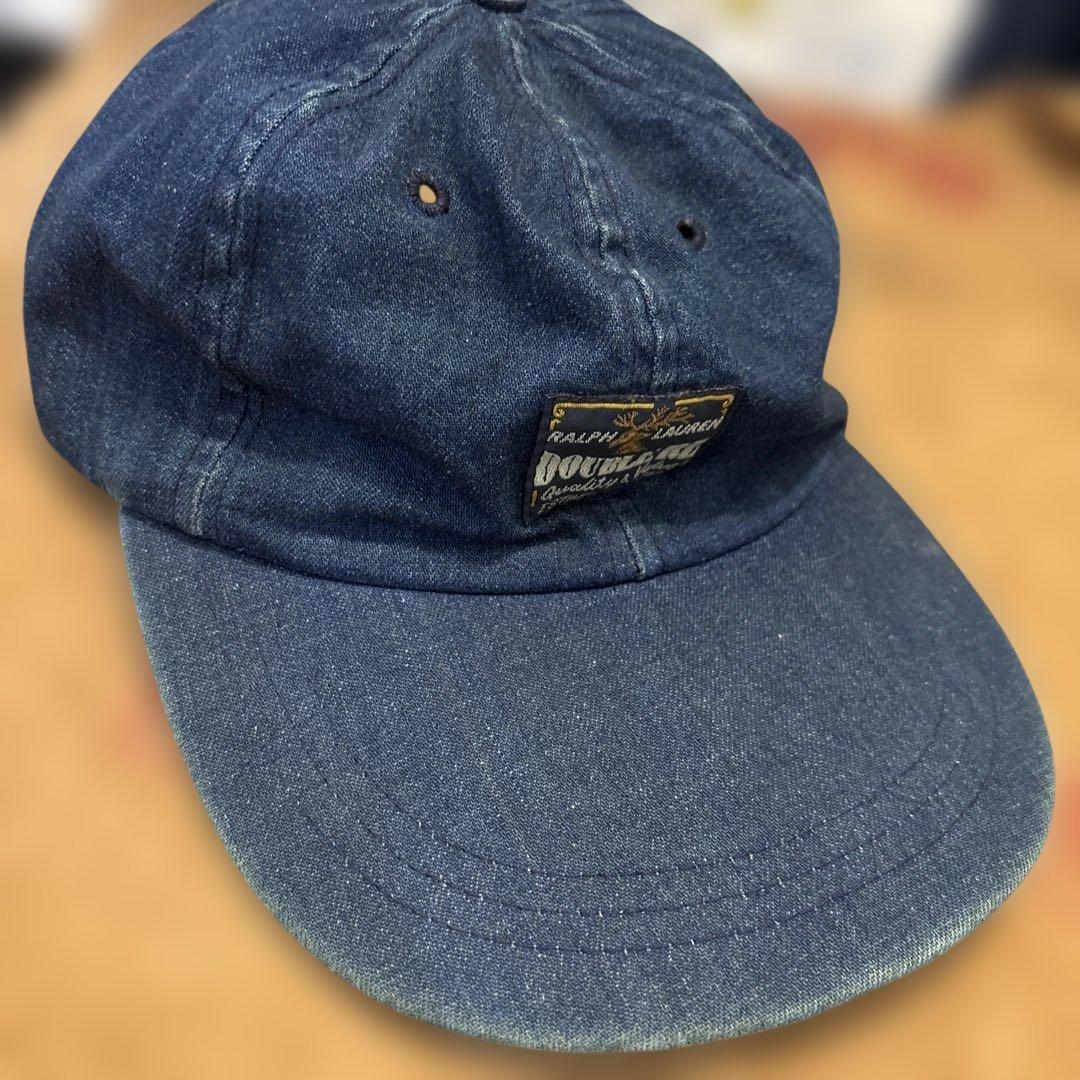 RRL ダブルアールエル　デニムキャップ　アメリカ製