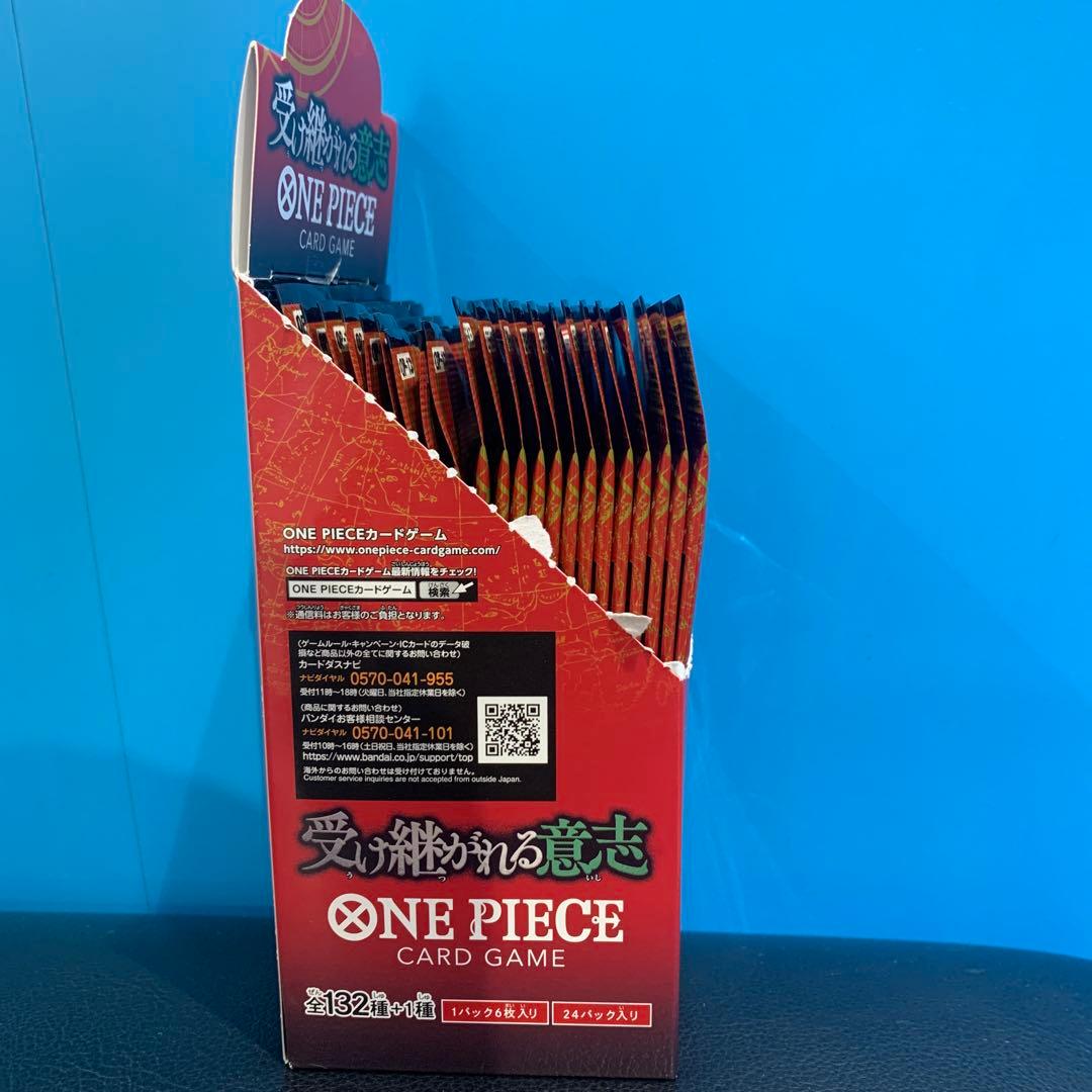 ワンピースカード　受け継がれる意志☆ ボックス-24パック