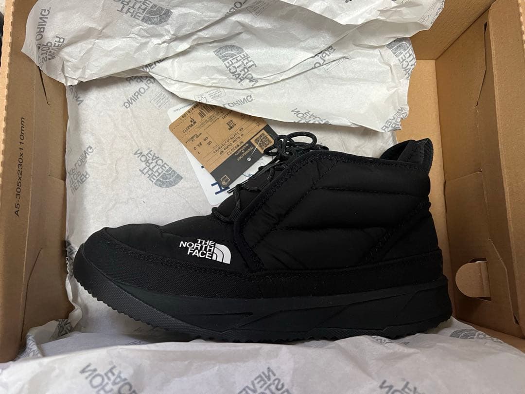 ザ・ノースフェイス　ウィメンズ　ヌプシ チャッカ　TNFブラック