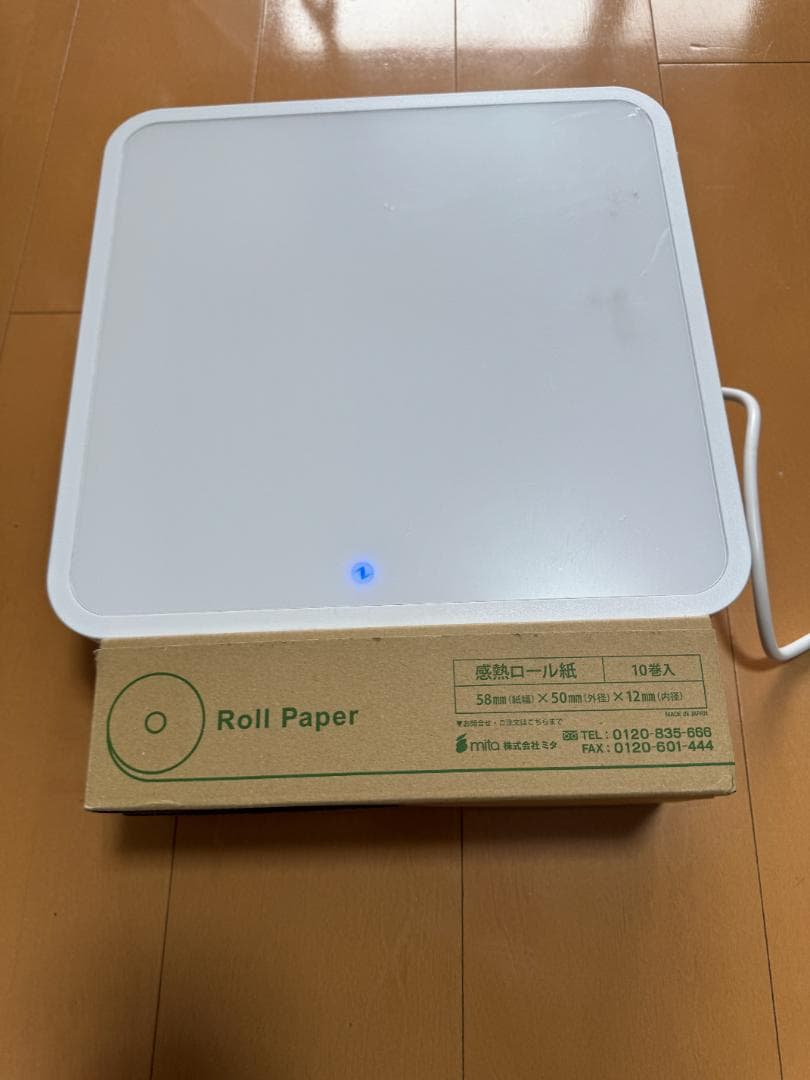 スター精密製　mPOP10WHT　レシートプリンターとキャッシュドロアー一体型