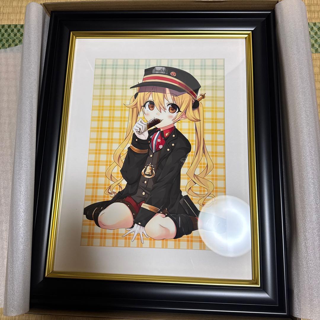 オンラインくじ　まいてつ１００万本突破記念!!　　A4高精細複製原画　オリヴィ