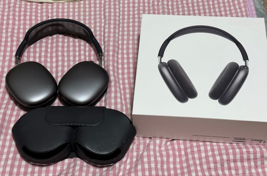 AirPods Max スペースグレー 本体 ケース付き ジャンク